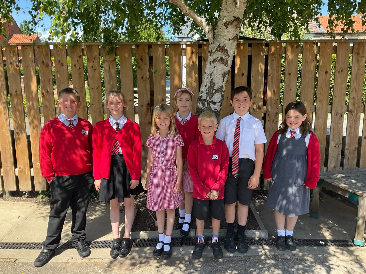 children in uniform